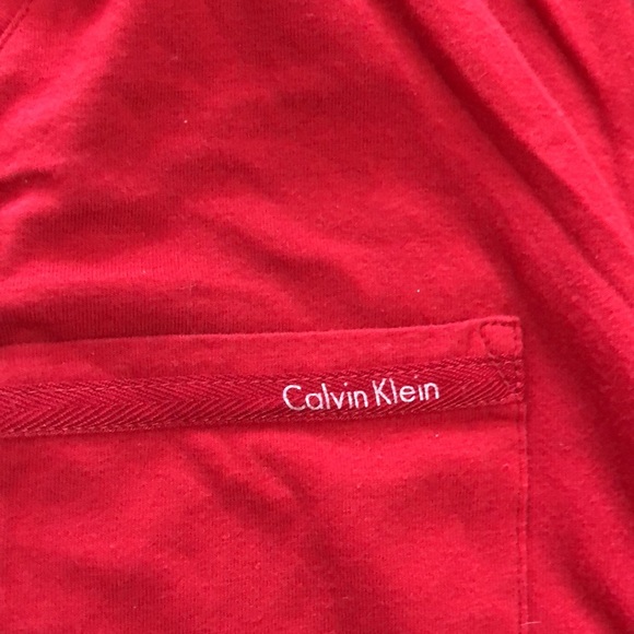 CALVIN KLEIN Sleepwear Long Sleeved Nightgown Pajamas - Picture 3 of 6